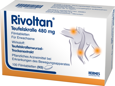 RIVOLTAN Teufelskralle 480 mg Filmtabletten