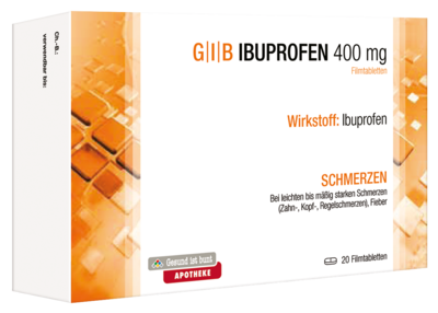 GIB Ibuprofen 400 mg Filmtabletten