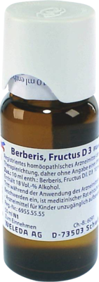 BERBERIS FRUCTUS D 3 Dilution