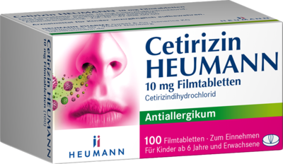 CETIRIZIN Heumann 10 mg Filmtabletten