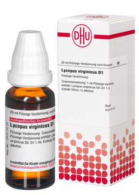 LYCOPUS VIRGINICUS D 1 Dilution