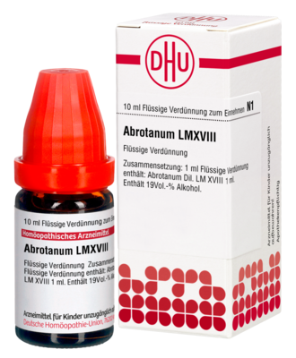 ABROTANUM LM XVIII Dilution