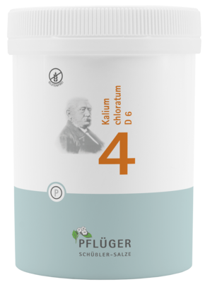 BIOCHEMIE Pflüger 4 Kalium chloratum D 6 Tabletten