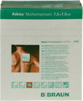 ASKINA Mullkompressen 7,5x7,5 cm steril