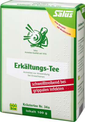 ERKÄLTUNGS-TEE Kräutertee Nr.34a Salus