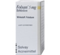 FOLSAN 5 mg Tabletten