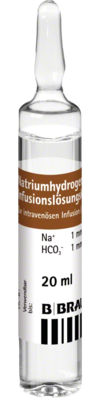 NATRIUMHYDROGENCARBONAT B.Braun 8,4% Glas