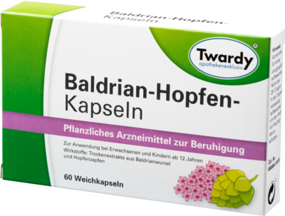 BALDRIAN HOPFEN Kapseln Twardy