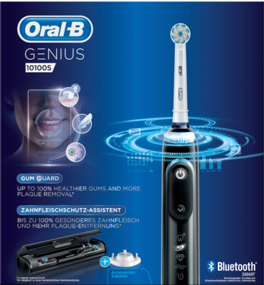 ORAL B Genius 10100S black elektr.Zahnbürste