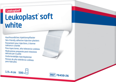 LEUKOPLAST soft white Pflaster 6 cm x5 m Rolle