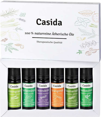 ÄTHERISCHE Öle Set naturrein Top 6 Aromatherapie