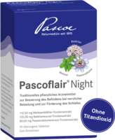 PASCOFLAIR Night überzogene Tabletten